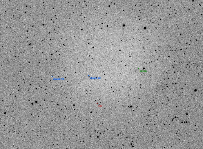 Chart - V0381 Cas, JD 2458489.32715