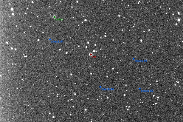 Chart - V0523 Cas, JD 2458783.38623