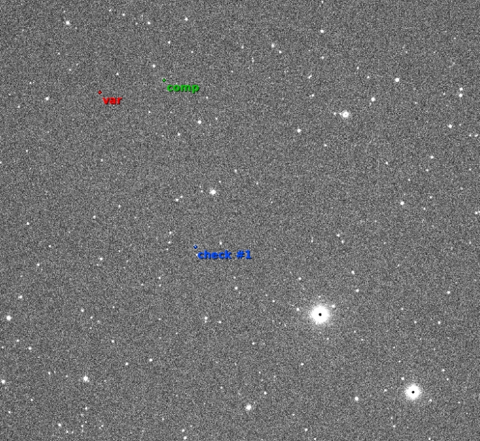 Chart - V0416 Boo, JD 2458955.28702