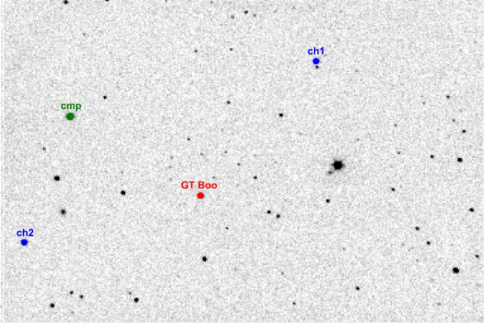 Chart - GT Boo, JD 2455649.45669