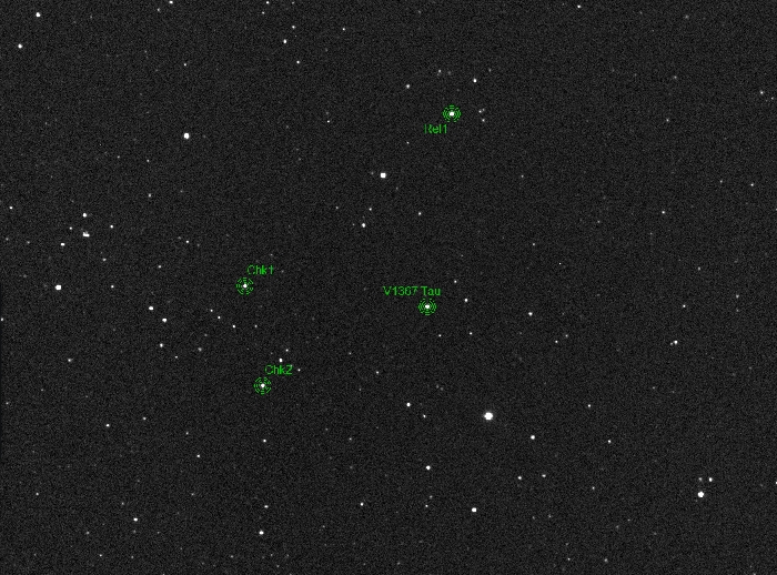 Chart - V1367 Tau, JD 2459166.58802
