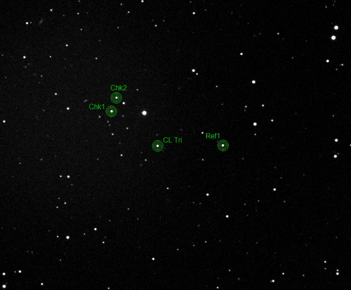 Chart - CL Tri, JD 2459171.45939