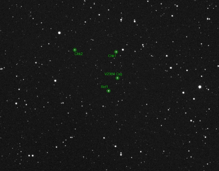 Chart - V2364 Cyg, JD 2459178.19181