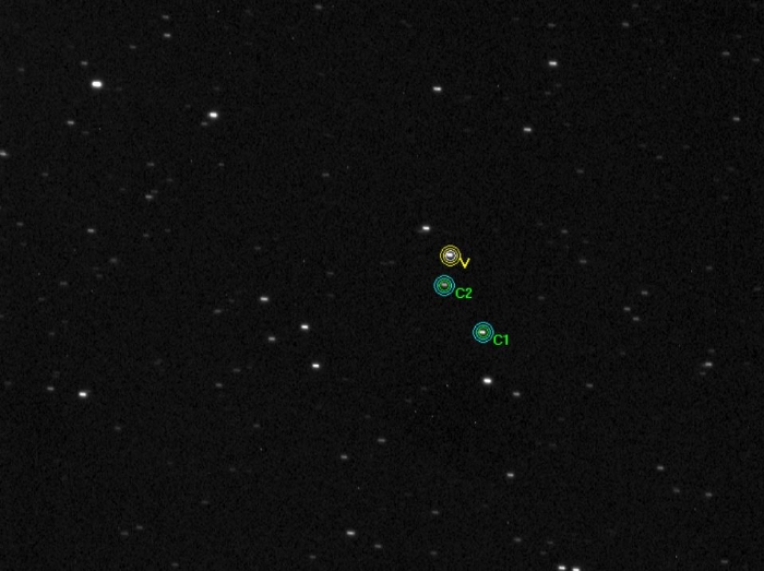 Chart - WY Leo, JD 2458198.30234