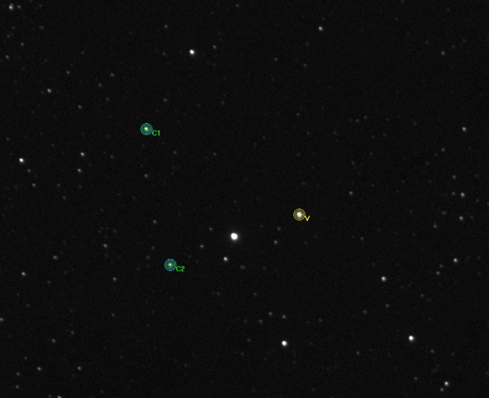 Chart - V0959 Per, JD 2458486.21701