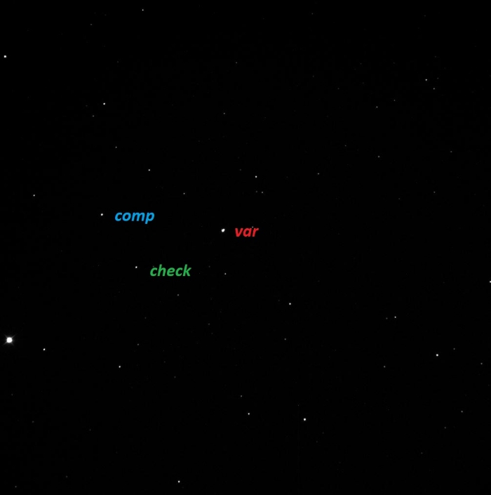 Chart - V1123 Tau, JD 2459586.25879
