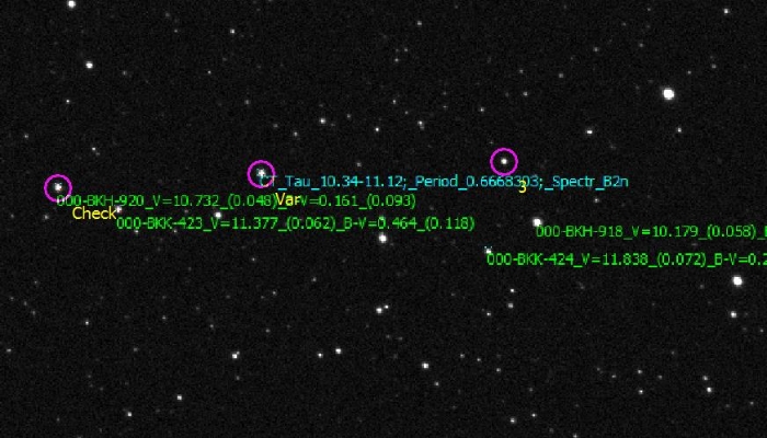 Chart - CT Tau, JD 2459638.38598