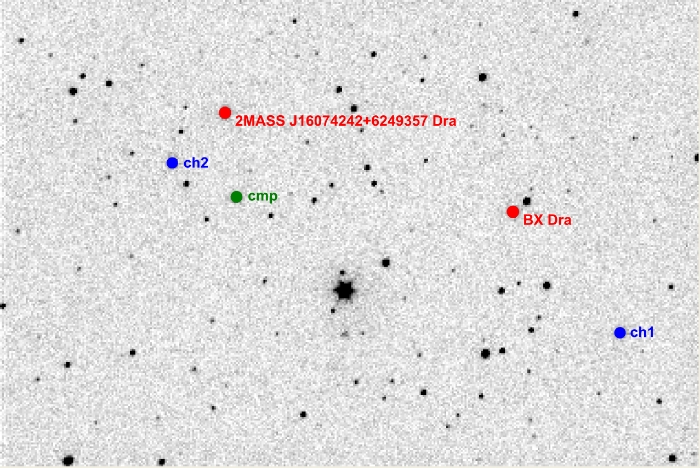Chart - BX Dra, JD 2455670.30362