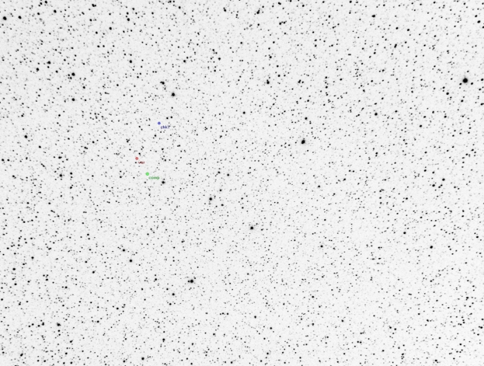 Chart - PY Lyr, JD 2459749.36188