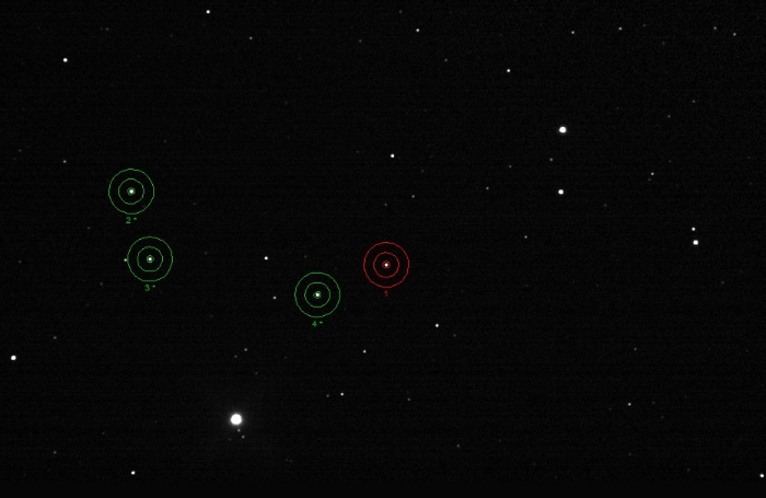 Chart - V0354 UMa, JD 2459642.36069