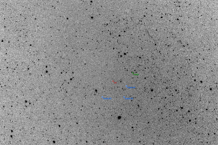 Chart - V0736 Cep, JD 2459803.30413