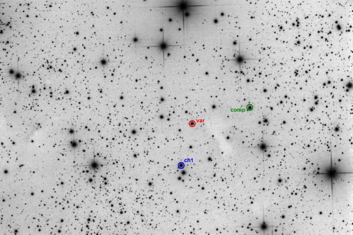 Chart - V1107 Cas, JD 2459886.22198