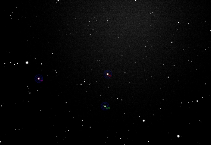 Chart - VY UMi, JD 2460178.32409