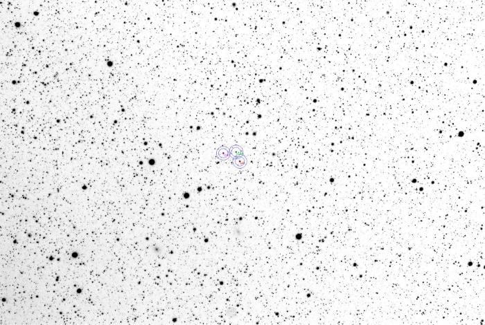 Chart - V0381 Cas, JD 2460200.33239