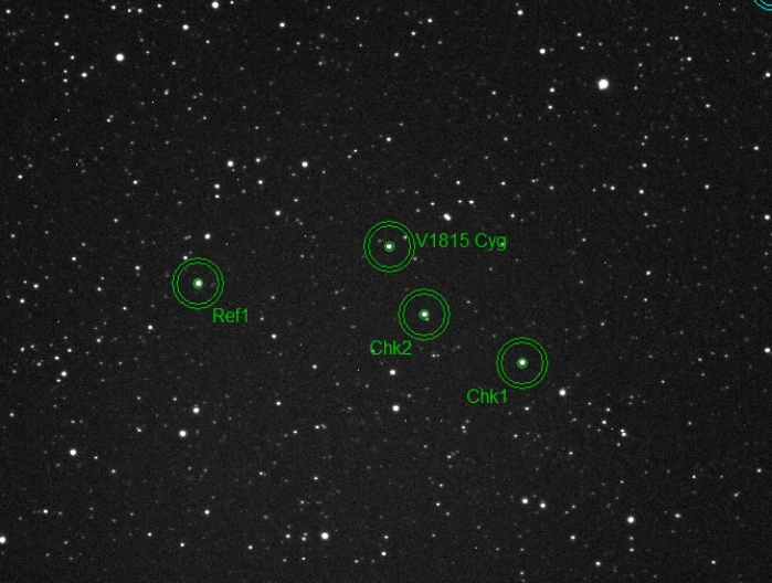 Chart - V1815 Cyg, JD 2460182.48016