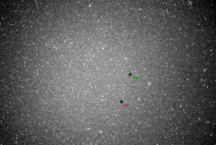 Chart - V1374 Tau, JD 2460322.23605