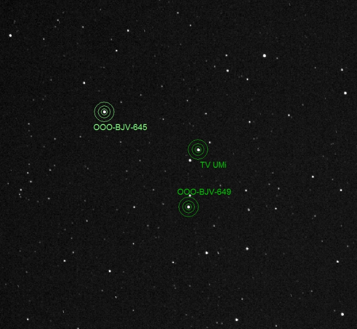 Chart - TV UMi, JD 2460386.14774