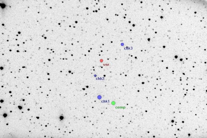 Chart - GJ 1214, JD 2455712.37948