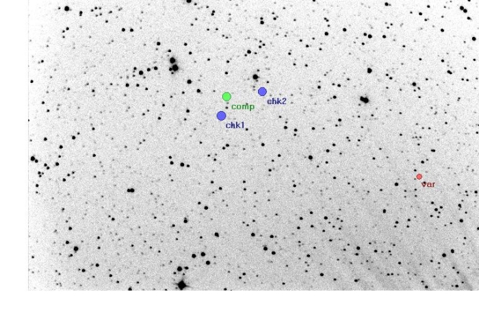 Chart - CzeV258, JD 2455725.36518