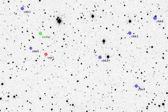 Chart - HAT-P-6, JD 2455064.32715