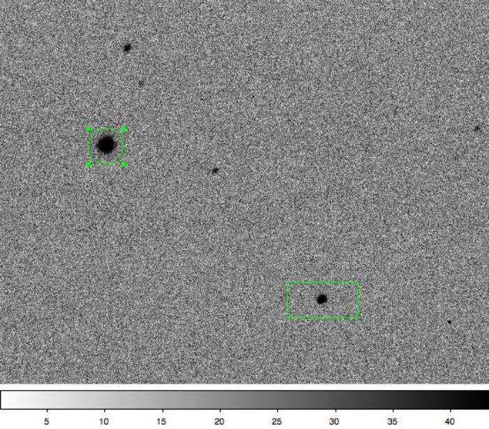 Chart - WASP-18, JD 2455113.02542