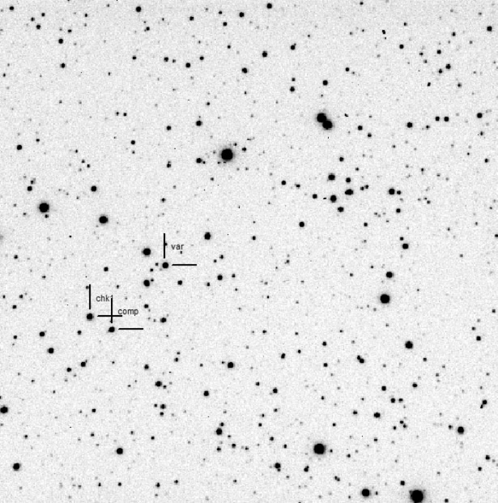 Chart - CoRoT-1, JD 2455186.84718