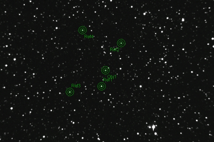Chart - Kepler-6, JD 2455381.44481