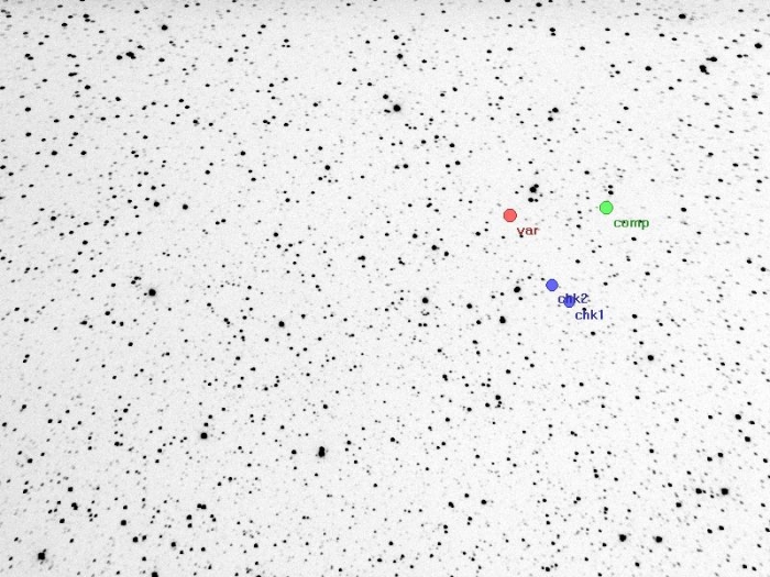 Chart - Kepler-5, JD 2455399.34220