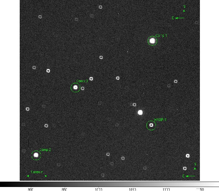 Chart - WASP-1, JD 2455434.41530