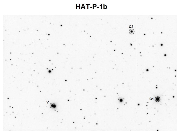 Chart - HAT-P-1, JD 2455475.70335