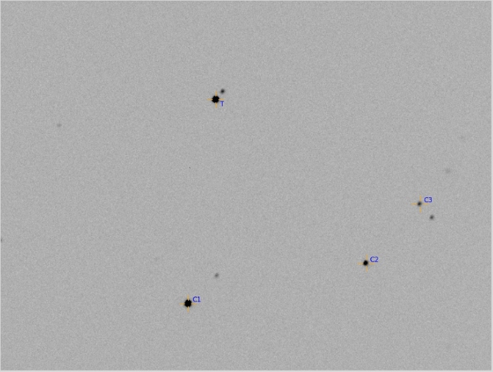 Chart - WASP-26, JD 2455492.94972