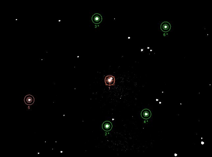 Chart - WASP-26, JD 2455523.23096