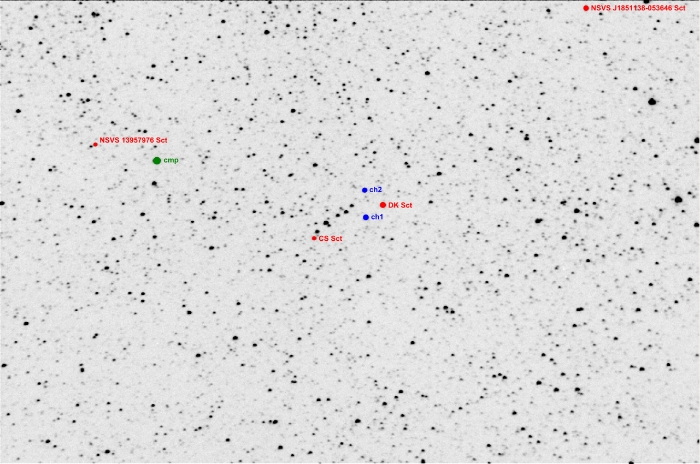 Chart - DK Sct, JD 2455740.46299