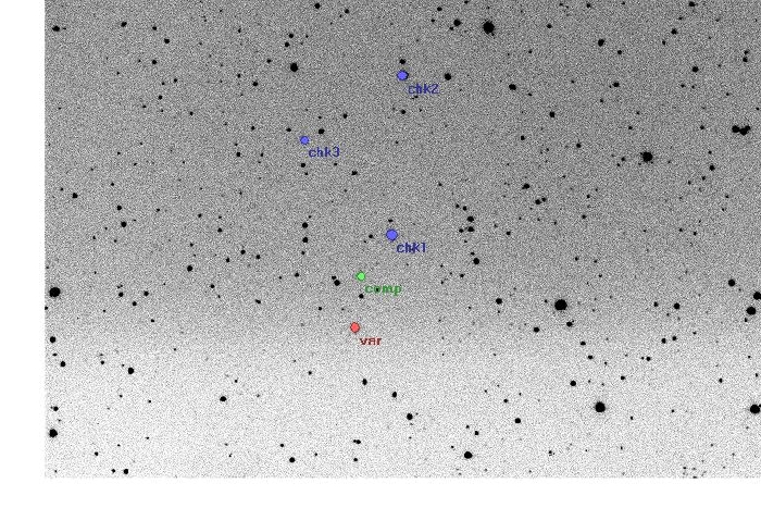 Chart - WASP-16, JD 2455688.33849