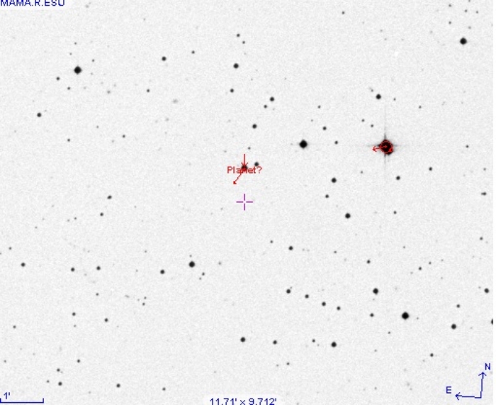 Chart - WASP-46, JD 2455742.68755