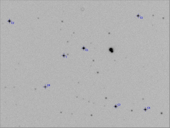 Chart - WASP-46, JD 2455756.95403