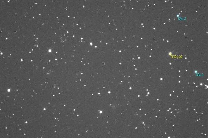 Chart - TrES-2, JD 2455768.52985