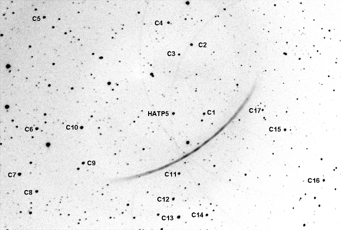 Chart - HAT-P-5, JD 2455691.70847