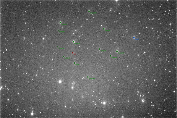 Chart - WASP-1, JD 2455802.31803