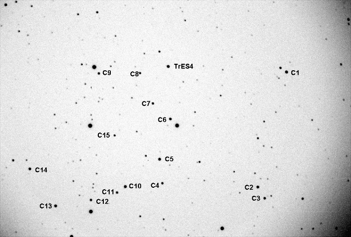 Chart - TrES-4, JD 2455801.62799