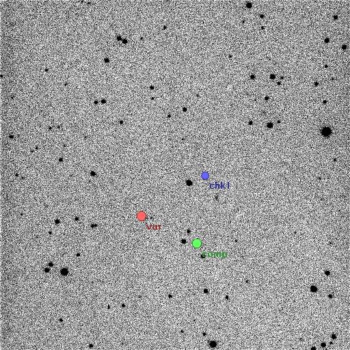 Chart - WASP-36, JD 2455904.90461