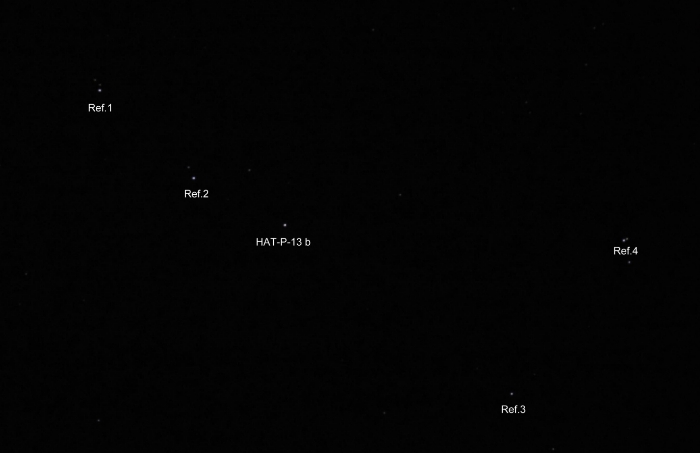 Chart - HAT-P-13, JD 2455940.48900