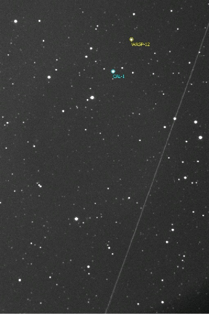 Chart - WASP-12, JD 2455947.28320