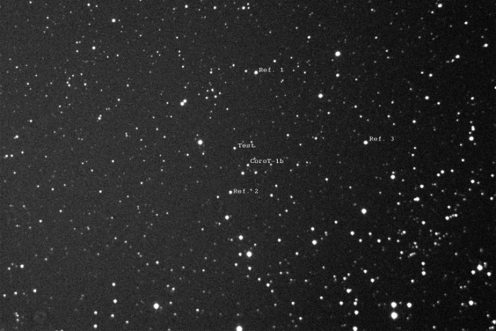 Chart - CoRoT-1, JD 2455938.38982