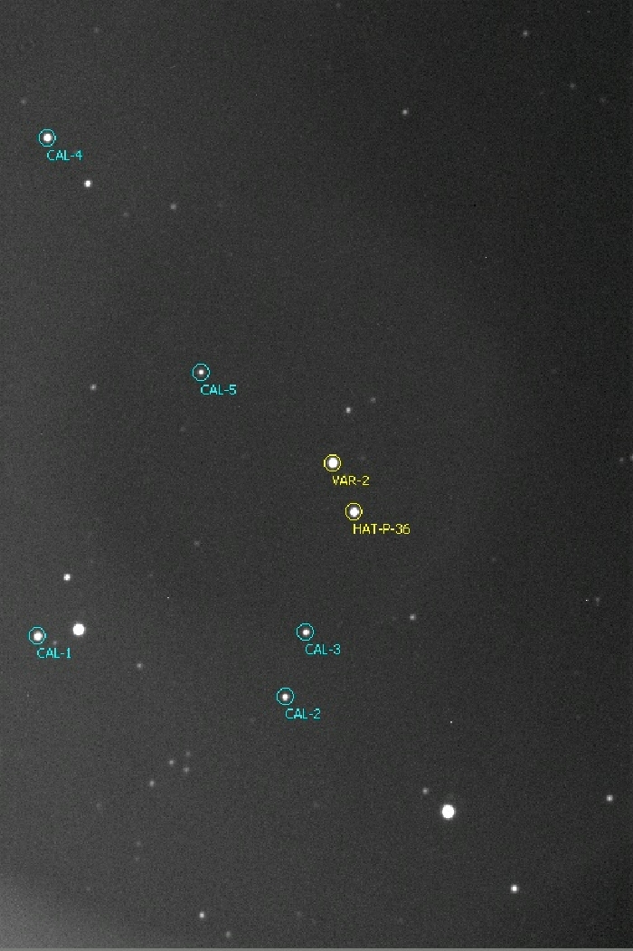 Chart - HAT-P-36, JD 2455996.32666