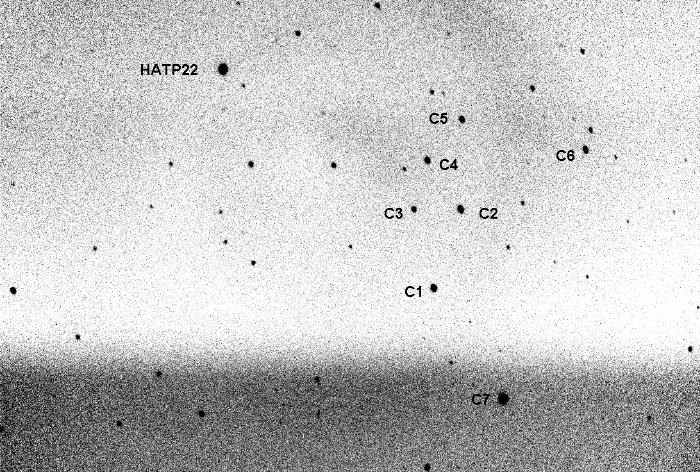 Chart - HAT-P-22, JD 2455938.71704