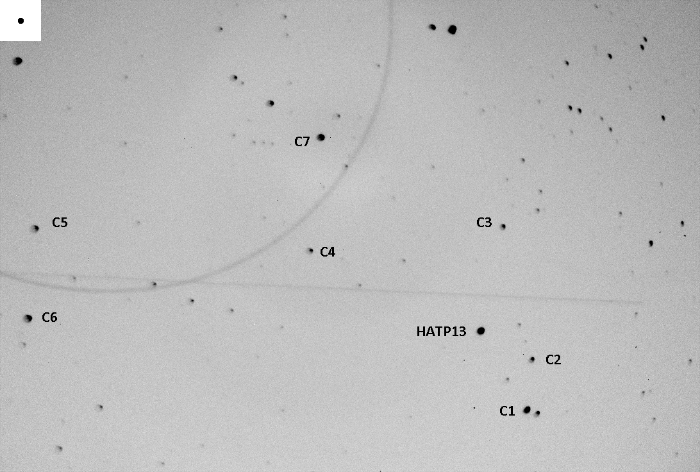 Chart - HAT-P-13, JD 2456039.64208