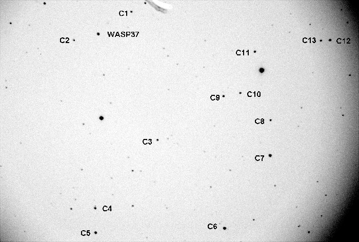 Chart - WASP-37, JD 2455692.70214