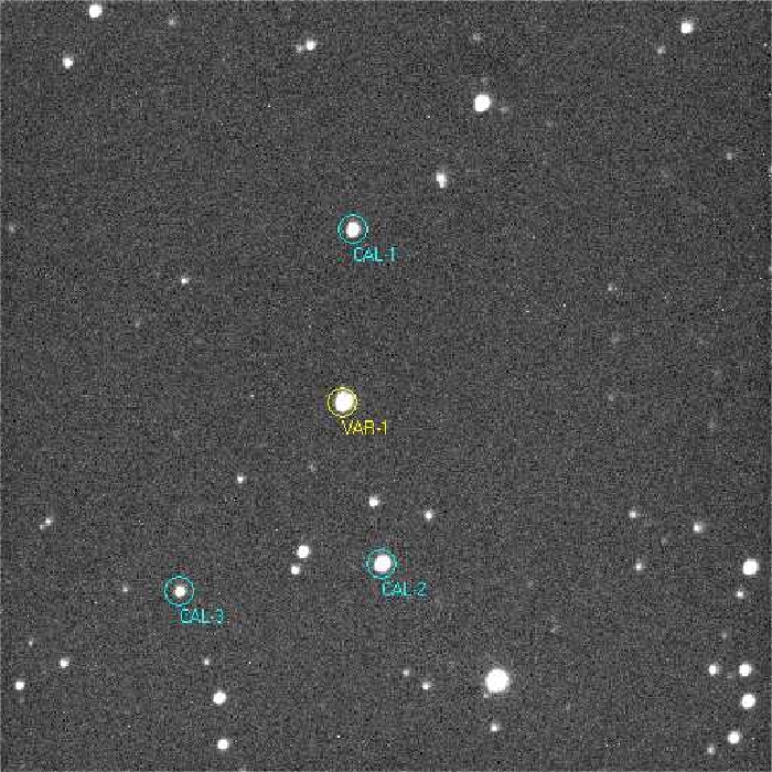 Chart - WASP-16, JD 2456087.52400