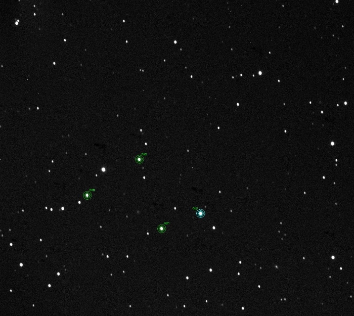 Chart - TrES-3, JD 2456117.71400